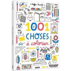 1001 Choses à Colorier - Livre Géant De Coloriage Enfant 3 Ans Et +