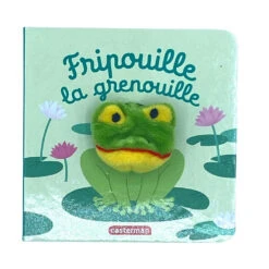 Fripouille Le Grenouille - Livre Bébé 6 Mois Et +