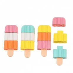 Mini Gommes Glaces - Papeterie Enfant 3 Ans Et +