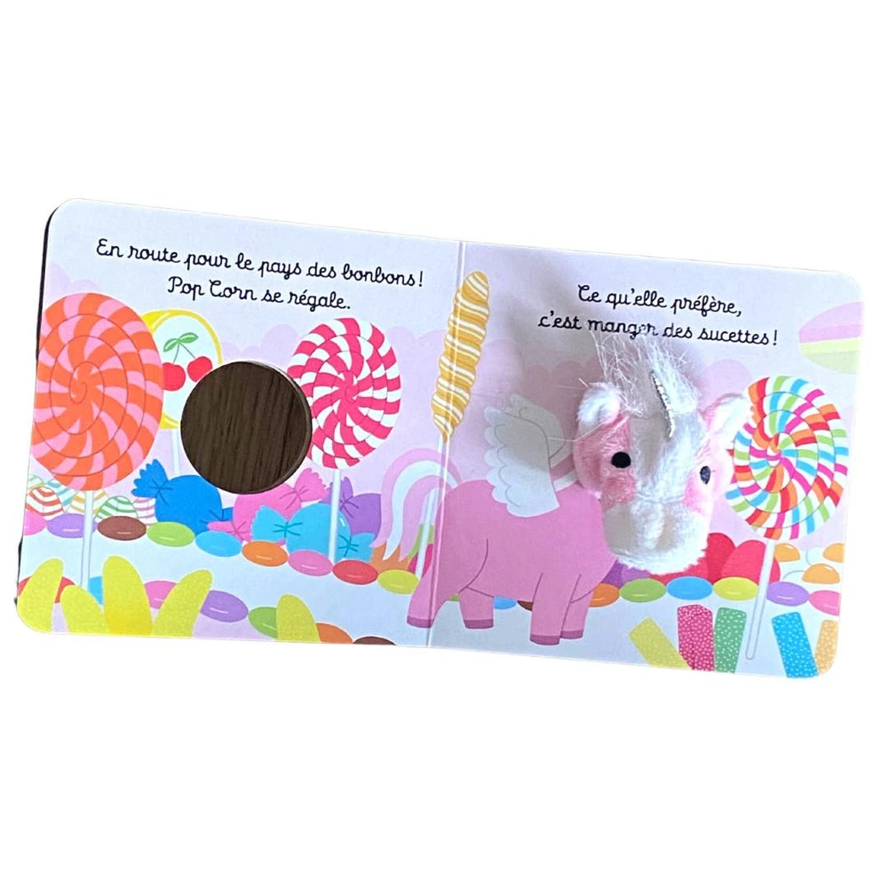 Pop Corn La Licorne - Livre Bébé 6 Mois Et + – Image 2
