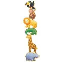 Djeco Ouistiti Et Ses Amis - Puzzle Géant évolutif Pour Bébé Dès 18 Mois