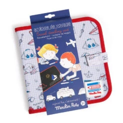 Moulin Roty Ardoise De Voyage - Aujourd'hui C'est Mercredi ! - Papeterie Enfant 3 Ans Et +