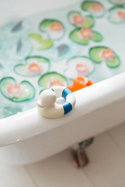 Flo The Floatie, La Mini Bouée Canard Bleue - Jouet De Bain – Image 8