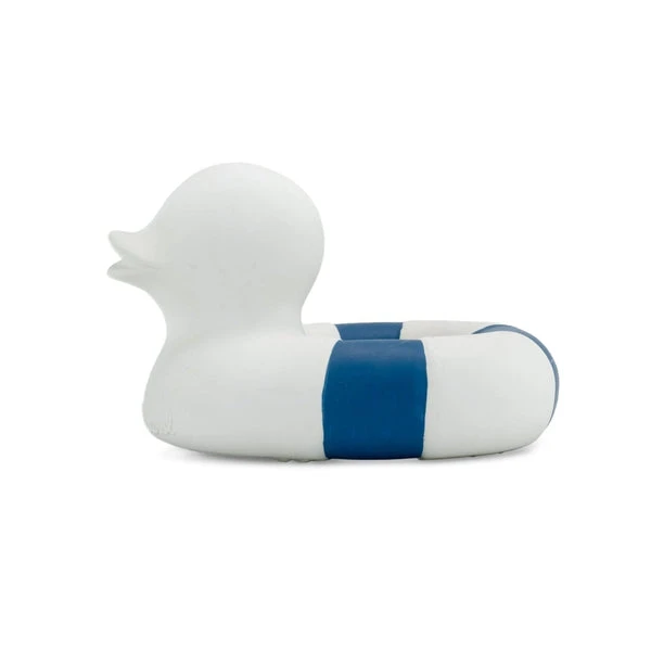 Flo The Floatie, La Mini Bouée Canard Bleue - Jouet De Bain – Image 3