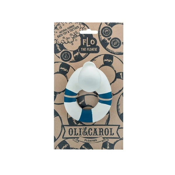 Flo The Floatie, La Mini Bouée Canard Bleue - Jouet De Bain – Image 4