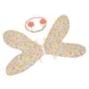 Meri-Meri Kit Papillon Avec Ailes Rigides En Liberty Et Antennes - Déguisement Enfant