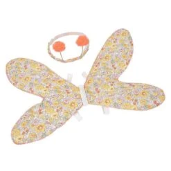 Meri-Meri Kit Papillon Avec Ailes Rigides En Liberty Et Antennes - Déguisement Enfant