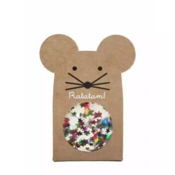 Balle Rebondissante Souris à étoiles 43mm