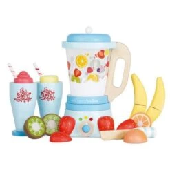 Le Toy Van Set Smoothie Blender Et Fruits - Jouet En Bois écologique