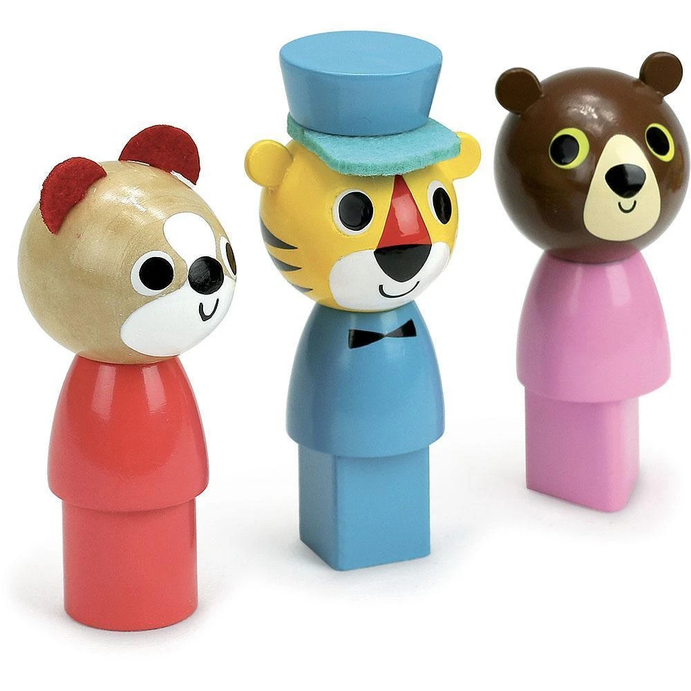 Vilac Bus à Trainer Et Jeux Encastrables - Illustré Par Ingela P.Arrhenius – Image 2