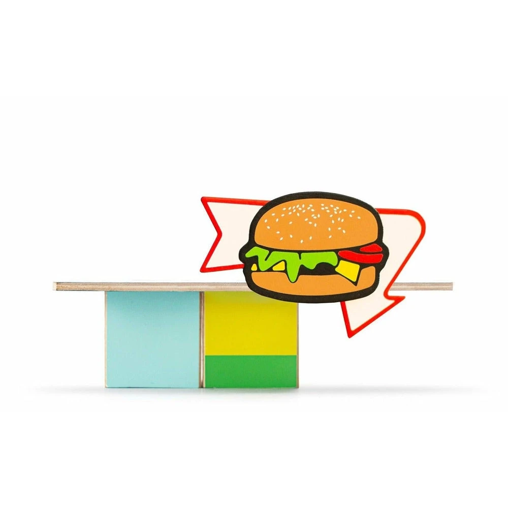 Cabane Ă Hamburgers - Jouet En Bois