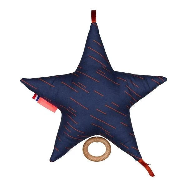 Coussin Boîte à Musique Etoile Motif Justin - I Just Called To Say I Love You - Steevie Wonder – Image 2