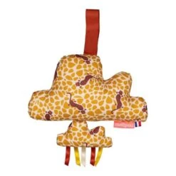 Coussin Minibam Boîte à Musique Nuages Motif Alicia - I Just Called To Say I Love You - Steevie Wonder