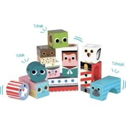 Vilac Cubes Sonores De La Mer - Illustrés Par Ingela P. Arrhenius