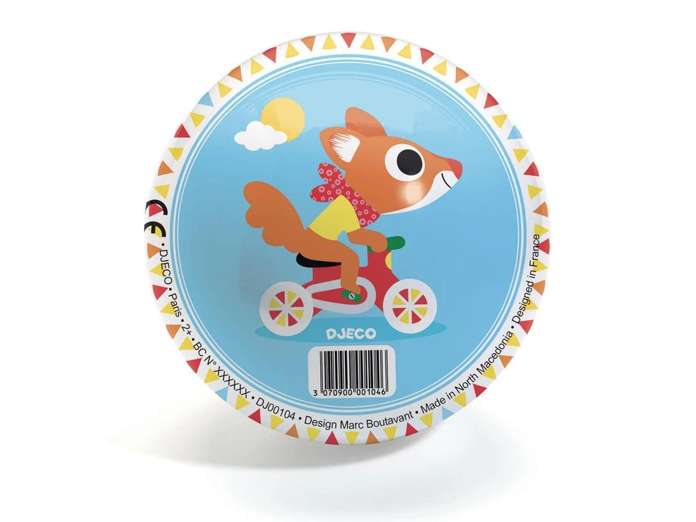 Djeco Cute Race Ball - Petit Ballon Diam. 12cm – Image 2