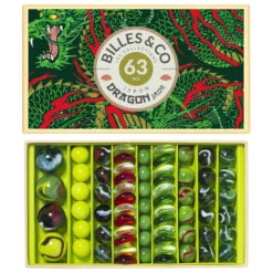 Boîte De Billes Dragon Jade