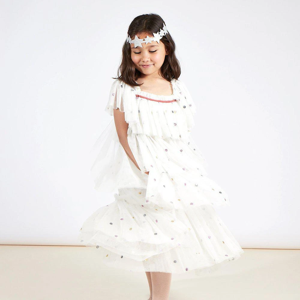 Meri-Meri Déguisement D'ange En Tulle Avec Couronne Pour Enfant De 5-6 Ans – Image 6