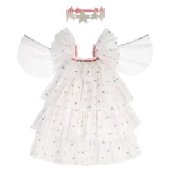Meri-Meri Déguisement D'ange En Tulle Avec Couronne Pour Enfant De 5-6 Ans