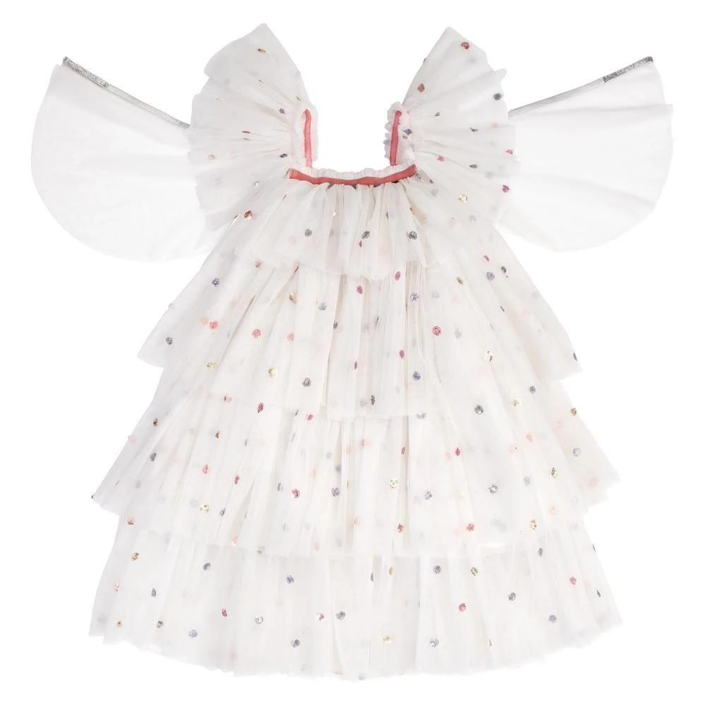Meri-Meri Déguisement D'ange En Tulle Avec Couronne Pour Enfant De 5-6 Ans – Image 2