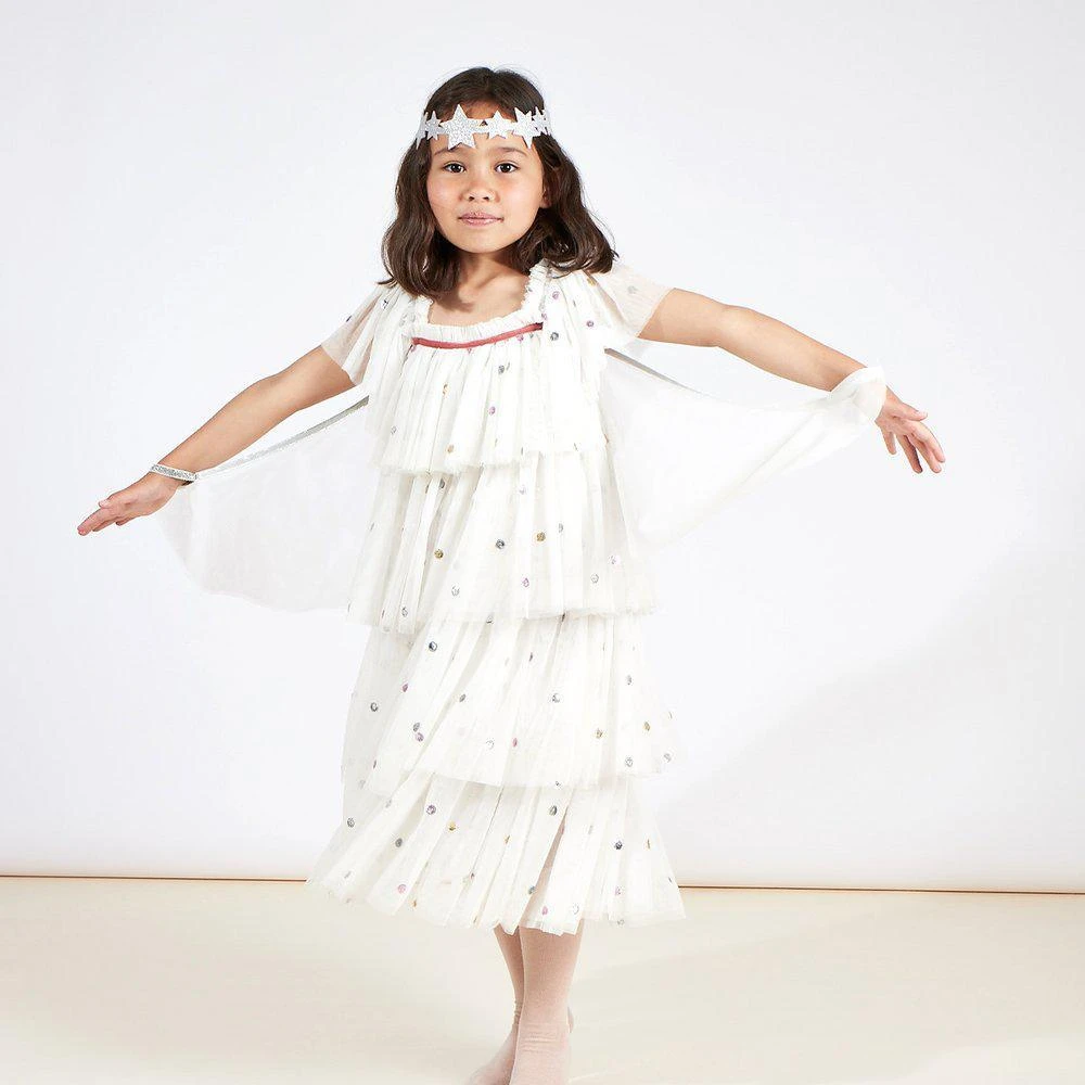 Meri-Meri Déguisement D'ange En Tulle Avec Couronne Pour Enfant De 5-6 Ans – Image 5