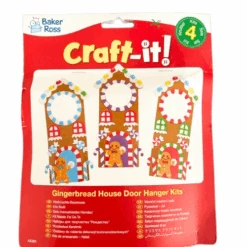 Kit DIY 4 Accroches-portes De Noël - Enfant 5 Ans Et +