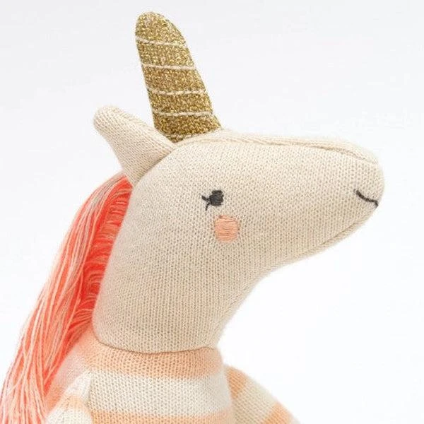 Meri-Meri Doudou Licorne Izzy - Peluche En Coton Bio – Image 2