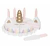 JaBaDaBaDo Gâteau Licorne à Découper - Dinette En Bois