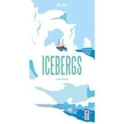 Icebergs - Livre Pop-up - Livre Documentaire Pop-up Enfant 6 Ans Et +