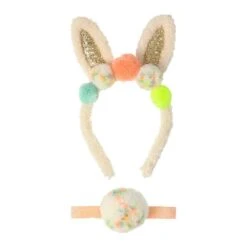 Meri-Meri Kit Lapin à Pompons - Déguisement Enfant