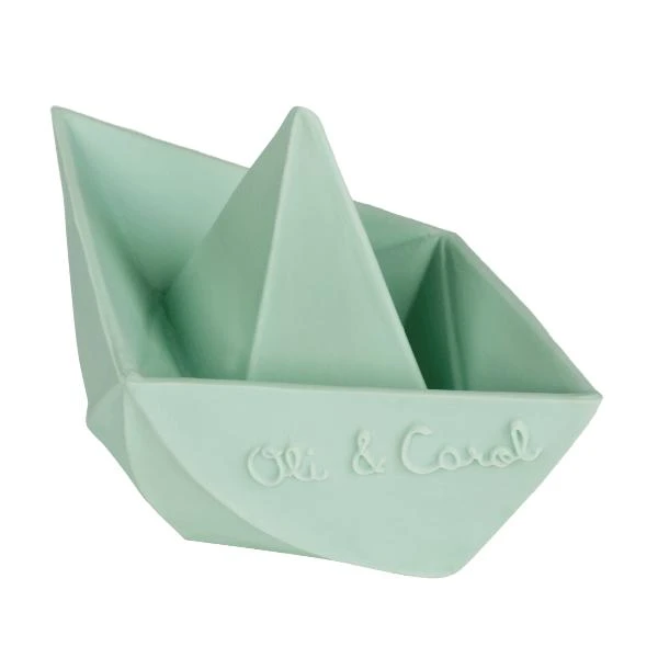 Bateau Origami Menthe - Jouet De Bain – Image 3