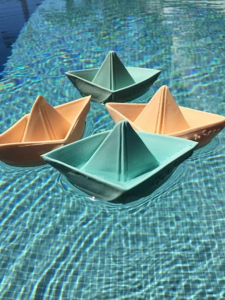 Bateau Origami Menthe - Jouet De Bain – Image 6