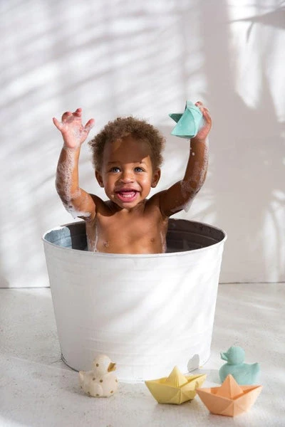 Bateau Origami Vanille - Jouet De Bain – Image 8