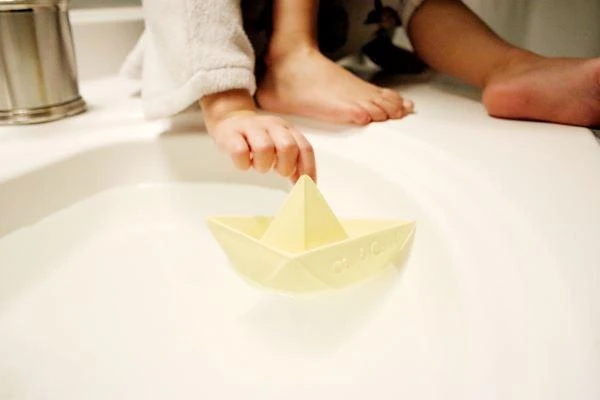 Bateau Origami Vanille - Jouet De Bain – Image 3