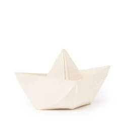 Bateau Origami Blanc - Jouet De Bain écologique