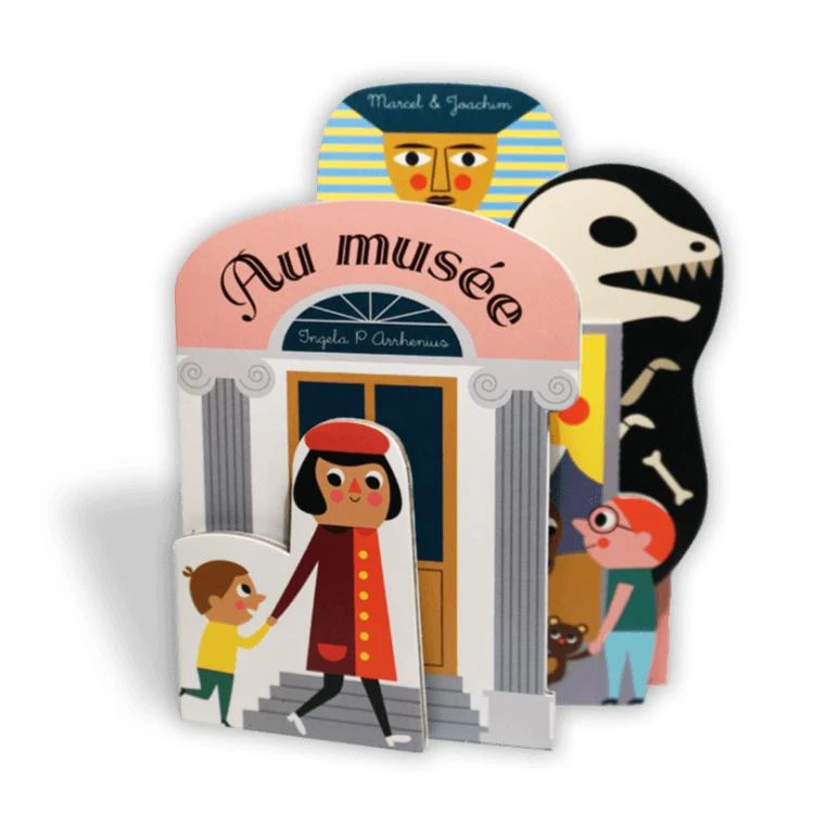 Au Musée - Livre Imagier Bébé 6 Mois Et +