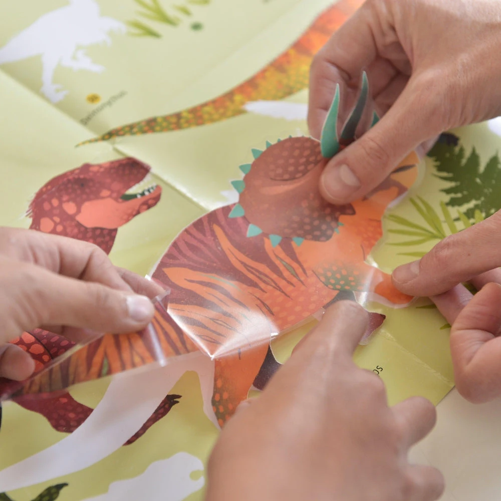 Les Dinosaures - Poster De Gommettes Enfant 5 à 12 Ans – Image 4