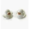 Lot De 2 Petits Canards De Bain Sonores Mrs Ertha - Accessoire Pour Poupée Et Poupon