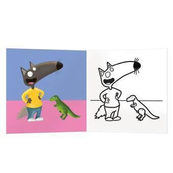 P'tit Loup - Mes Premiers Coloriages: Les Jouets - Cahier De Coloriage Enfant 3 Ans Et + – Image 3