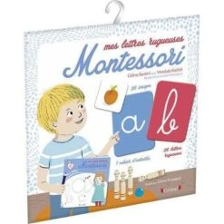 Mes Lettres Rugueuses Montessori - Activité Enfant 3 Ans Et +