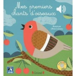 Mes Premiers Chants D'oiseaux - Livre Sonore Bébé 6 Mois Et +