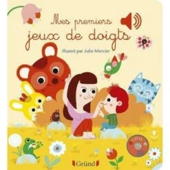 Mes Premiers Jeux De Doigts - Livre Sonore Bébé 6 Mois Et +