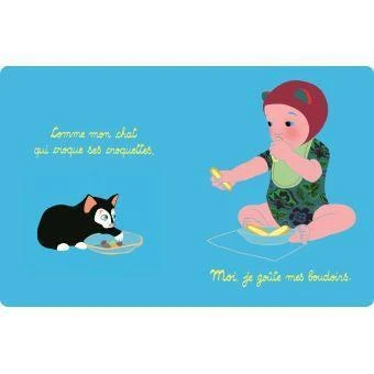 Moi Et Mon Chat - Livre Montessori Bébé 6 Mois Et + – Image 3