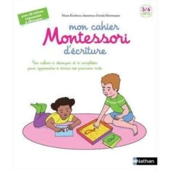 Mon Cahier Montessori D'écriture Nathan