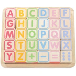Le Toy Van Blocs En Bois ABC - 30 Pièces - Petilou