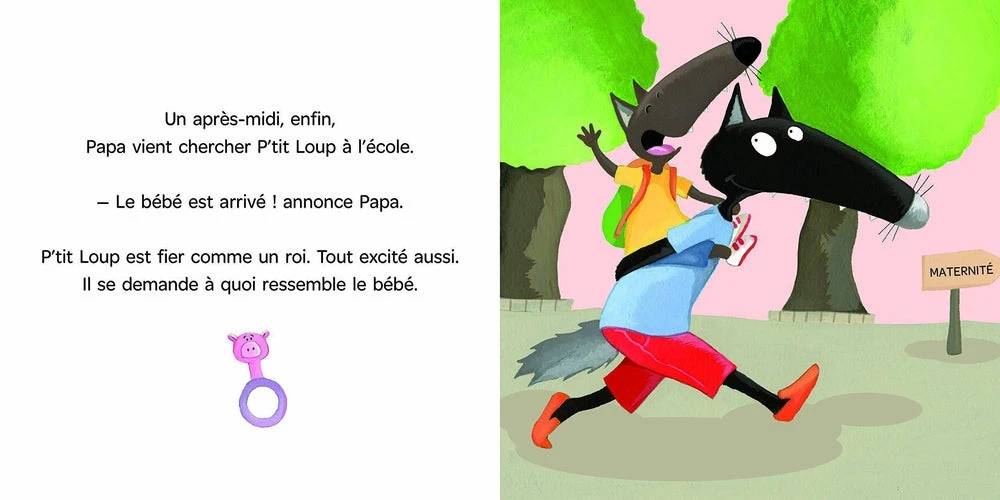 P'tit Loup Devient Grand Frère - Livre Enfant 2 Ans Et + – Image 3