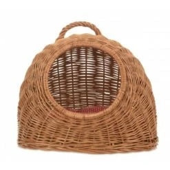 Panier /Niche Pour Peluche Chat Et Chien En Osier