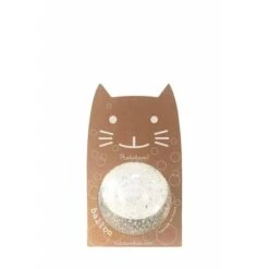 Petit Ballon Transparent à Paillettes Argentées Diam. 12cm