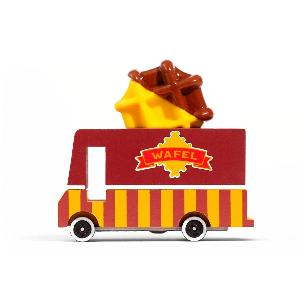 Camion Gaufre - Petite Voiture En Bois