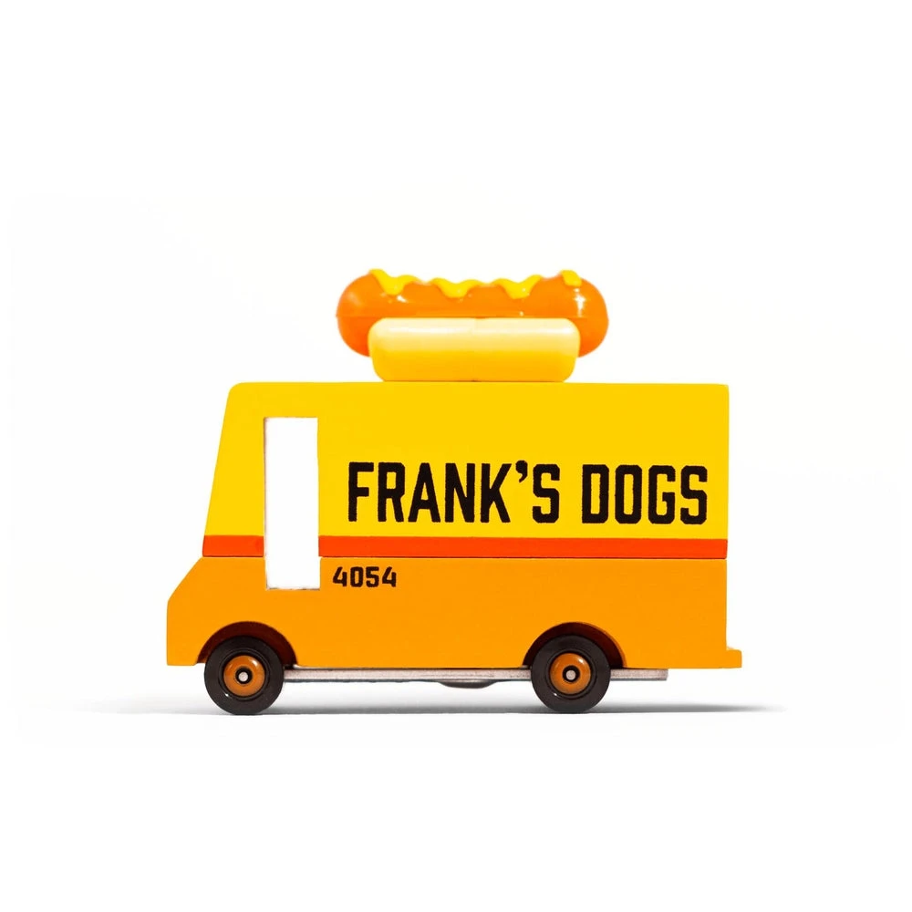 Camion Hot-dog - Petite Voiture En Bois