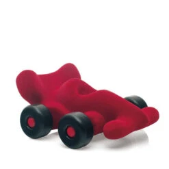 Voiture De Course Rouge En Mousse Pour Bébé